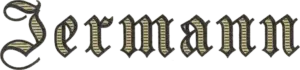 Offizielles Logo des Weinguts Jermann aus der renommierten Weinregion Friaul-Julisch Venetien, Italien.